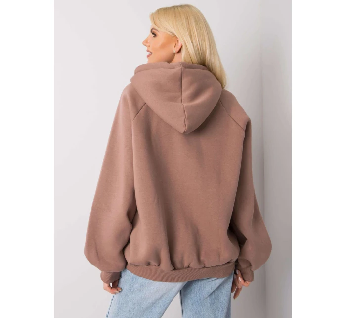 Mikina EM BL 651/2.41X hnědá