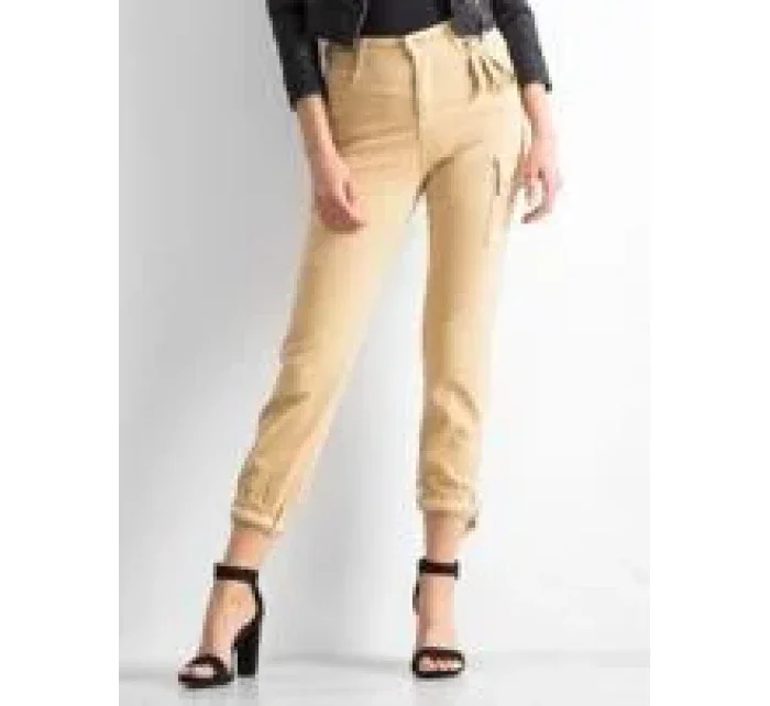 Kalhoty JMP SP 166 D.92P béžová