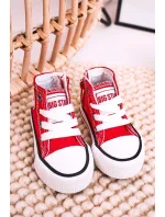 Dětské vysoké tenisky Big Star - červené