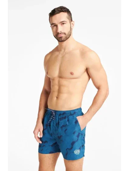 Pánské koupací šortky Gravel 40779 modré - Henderson