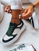 Dámské tenisky MEILA black-green FashionStreet ZY0322