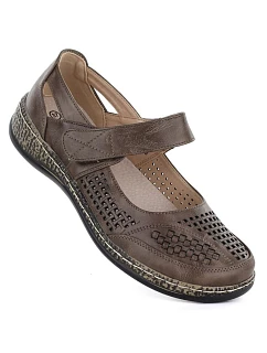 Dámská prolamovaná obuv na suchý zip fango Unisoft 7026