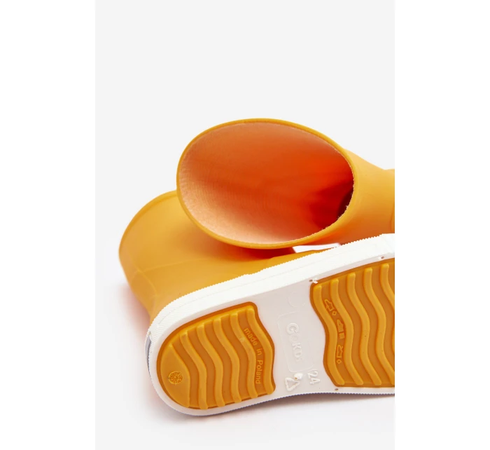 Dětské holínky Wave  Žluté model 21642599 - Boto