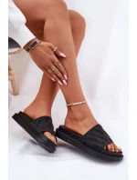 Dámské Pantofle Na Platformě Big Star model 21694565 Černé - Big Star Shoes Dámské Pantofle Na Platformě Big Star model 21694565 Černé - Big Star Shoes