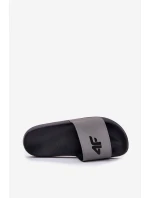 Pánské Pantofle 4F 4FRMM00FSLIM011-25S Šedé