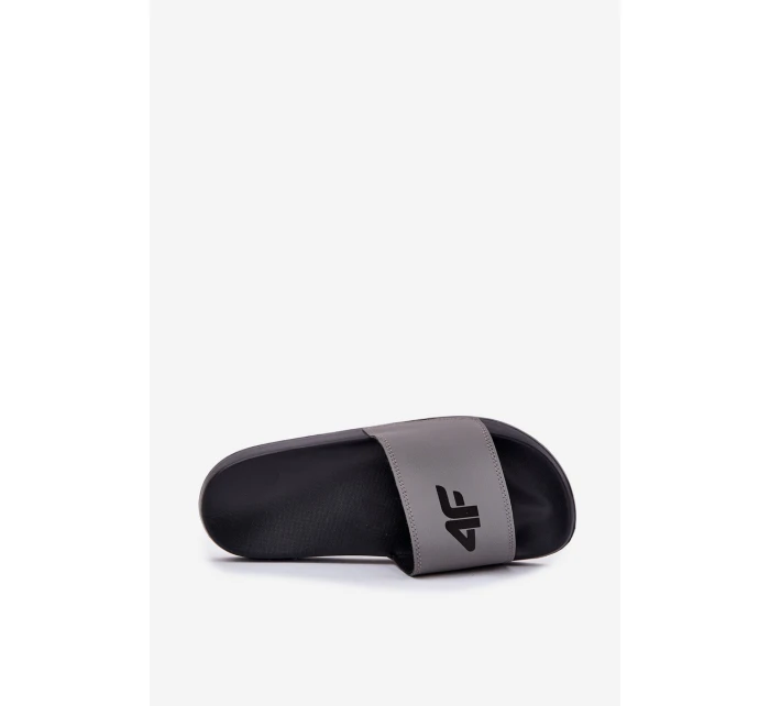 Pánské Pantofle 4F 4FRMM00FSLIM011-25S Šedé
