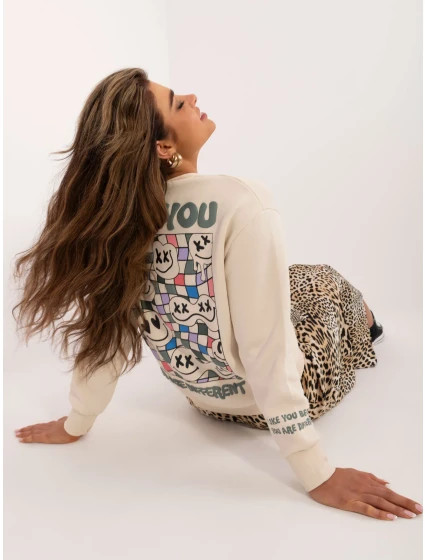 Bluza model 20280653 jasny beżowy - FPrice
