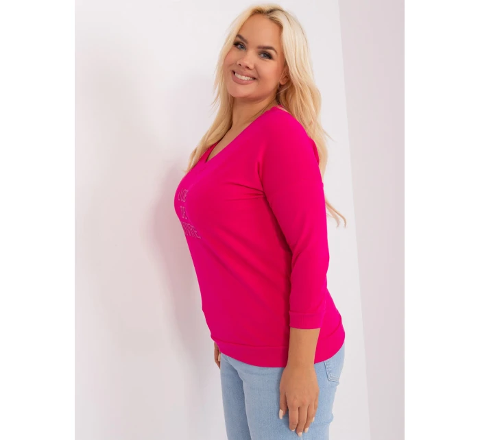 Halenka RV BZ 9143.87P fuchsiová Halenka RV BZ 9143.87P fuchsiová