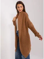 Kardigan TW SW BI model 18970074 brązowy - FPrice Kardigan TW SW BI model 18970074 brązowy - FPrice