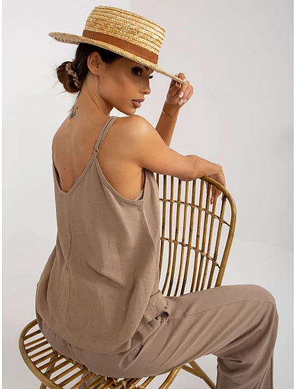 Top TW TP BE model 18496679 ciemny bezowy - FPrice Top TW TP BE model 18496679 ciemny bezowy - FPrice