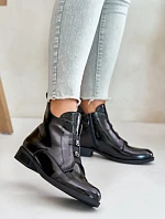 Dámské kotníkové boty HY42-717 Černá - S.Barski