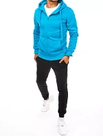 FashionStreet pánská modročerná tepláková souprava AX0639