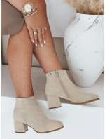 Dámské béžové kozačky LORNE FashionStreet ZY0433