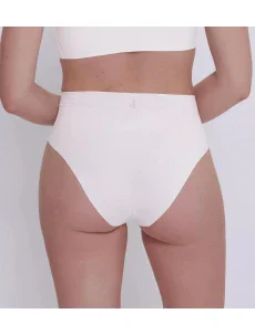 Dámské kalhotky ZERO Feel 2.0 High waist - WHITE - bílé 00GZ - SLOGGI