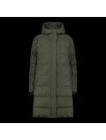 CMP dámská zimní bunda s kapucí, zateplená, nepromokavá, zelená (34K0096/F905)