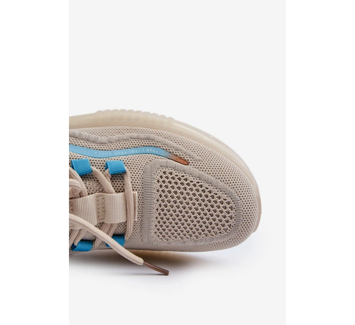 Pánské sportovní boty HI-POLY SYSTEM Big Star NN174452 Beige Pánské sportovní boty HI-POLY SYSTEM Big Star NN174452 Beige