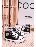 Klasické vysoké tenisky Big Star - černé Klasické vysoké tenisky Big Star - černé