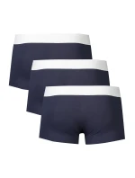 3PACK Pánské boxerky Bikkembergs tmavě modré 3PACK Pánské boxerky Bikkembergs tmavě modré