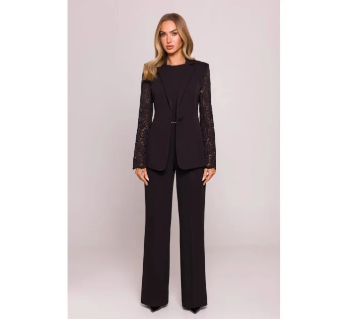 Dámské sako M865 černé - Moe Dámské sako M865 černé - Moe