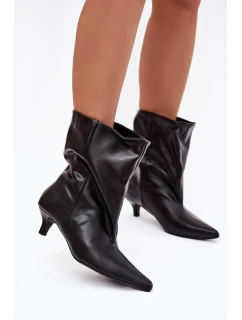 Boty na podpatku model 221935 Step in style