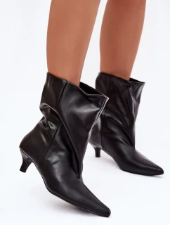 Boty na podpatku  model 221935 Step in style