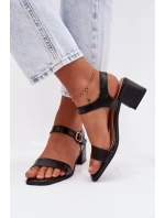 Sandály na podpatku  model 225113 Step in style