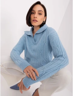 Sweter AT SW  jasny niebieski model 19005959 - FPrice