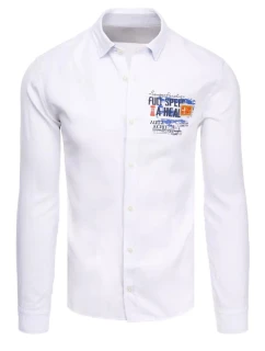 Pánská bílá košile FashionStreet DX2283