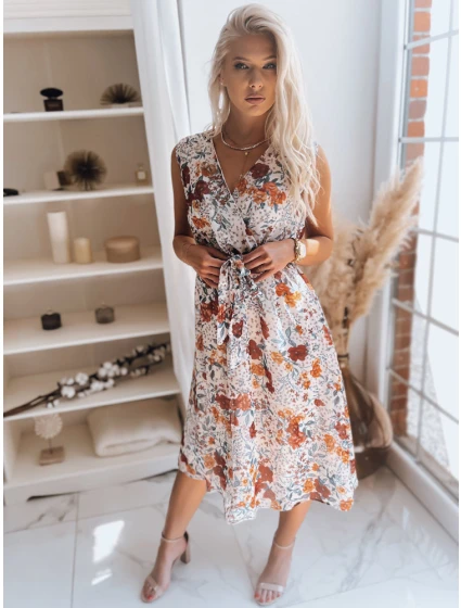 BALI šaty světle béžové FashionStreet EY1900z