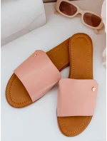 Dámské žabky CHICBASE pink FashionStreet ZY0938 Dámské žabky CHICBASE pink FashionStreet ZY0938