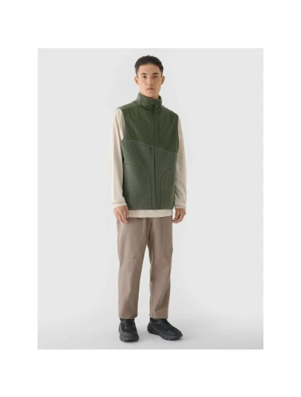 Pánské tričko bez rukávů se stojáčkem 4F 4FRAW24TVESM172-43S Pánské tričko bez rukávů se stojáčkem 4F 4FRAW24TVESM172-43S