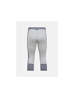 Teplé kalhoty PEAK PERFORMANCE Magic 3/4 Long Johns Wool-blend Baselayer Men, šedé