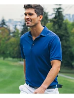 Cutter & Buck Polo Solid Men Pánské funkční polo silver model 22458924 Cutter & Buck Polo Solid Men Pánské funkční polo silver model 22458924