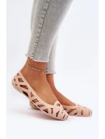 Dámské gumové baleríny Nude model 21652125 - Boto Dámské gumové baleríny Nude model 21652125 - Boto