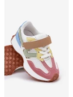 Dětské sneakersy na suchý zip multikolor Tezzu Dětské sneakersy na suchý zip multikolor Tezzu