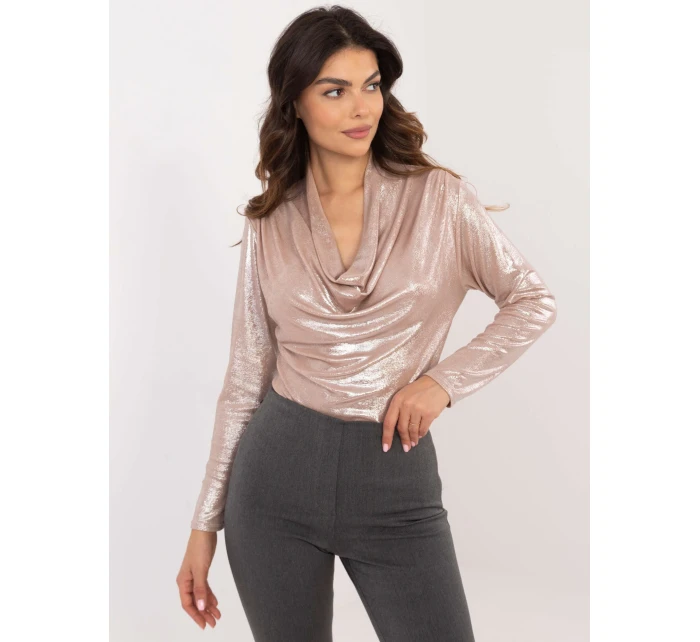 Bluzka DHJ BZ model 20606084 beżowy - FPrice