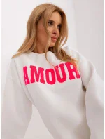 Bluza EM BL 617 model 18955210 ecru - FPrice Bluza EM BL 617 model 18955210 ecru - FPrice