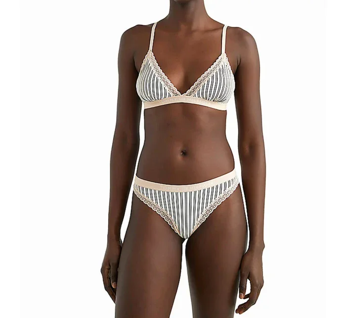 Dámská tanga Tonal Logo Lace UW0UW04463-0F8 - Tommy Hilfiger Dámská tanga Tonal Logo Lace UW0UW04463-0F8 - Tommy Hilfiger
