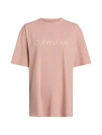 Dámské tričko QS7069E FSR skořicová - Calvin Klein