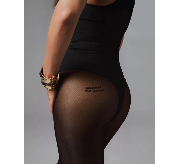 Dámské punčochové kalhoty Patrise Classy černé - Obsessive