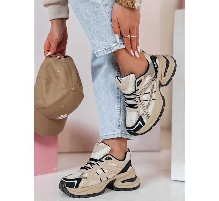 MODERMAX khaki dámské tenisky FashionStreet ZY0899 MODERMAX khaki dámské tenisky FashionStreet ZY0899