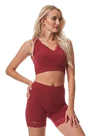Šortky/reformy Key Hot Touch LXU 729 1 s krajkou S-XL Šortky/reformy Key Hot Touch LXU 729 1 s krajkou S-XL