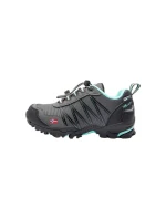 Trollkids Kids Trolltunga Hiker Low anthracite/mint nepromokavé turistické boty pro chlapce/dívky (155-609)