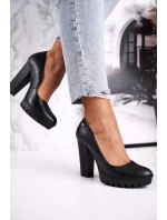 Lodičky Na Podpatku model 21541963 černé - Maciejka