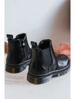 Dětské Kůže zateplené boty černé model 21597541 - Boto Dětské Kůže zateplené boty černé model 21597541 - Boto