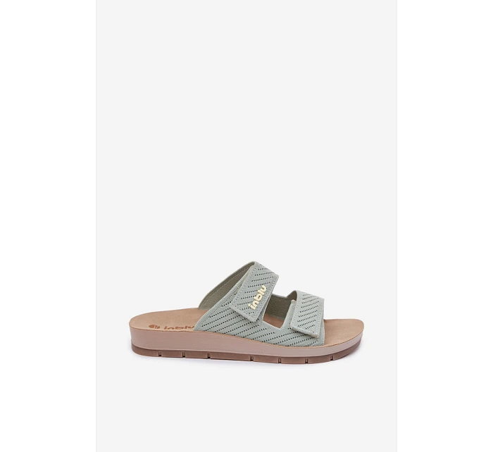 Dámské pantofle  Zelené model 22094865 - Inblu