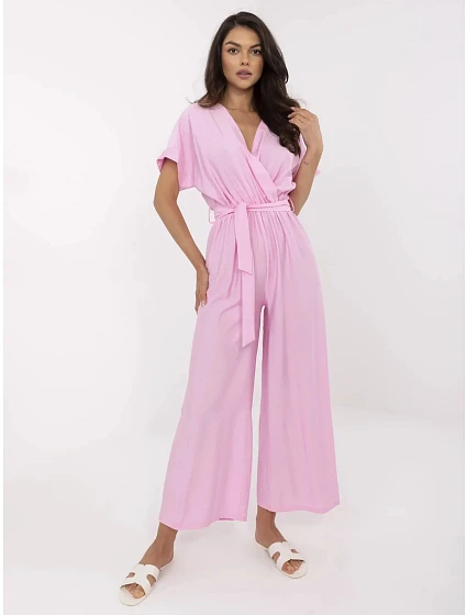 Kombinezon DHJ KO model 21116724 jasny różowy - FPrice Kombinezon DHJ KO model 21116724 jasny różowy - FPrice