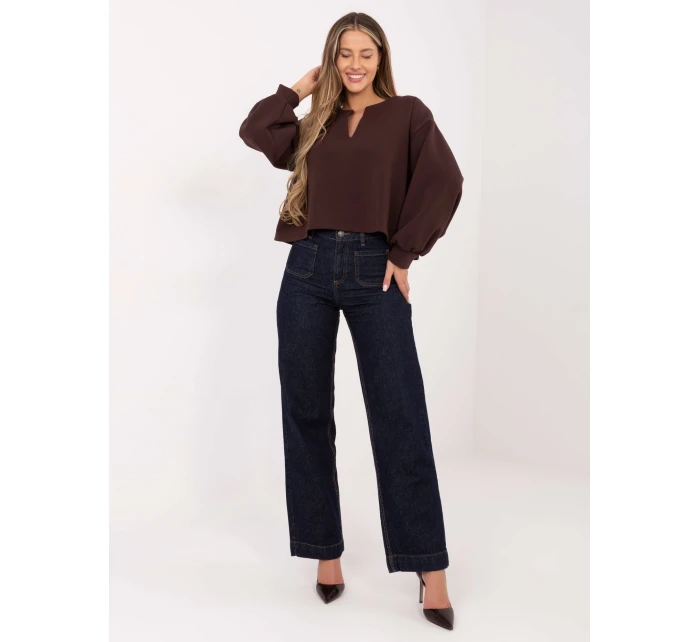 Bluza MJ BL model 21787976 ciemny brązowy - FPrice