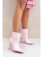 Lakované Kotníkové Boty Na Špičce Nazouvací Světle Růžové Seliri Lakované Kotníkové Boty Na Špičce Nazouvací Světle Růžové Seliri