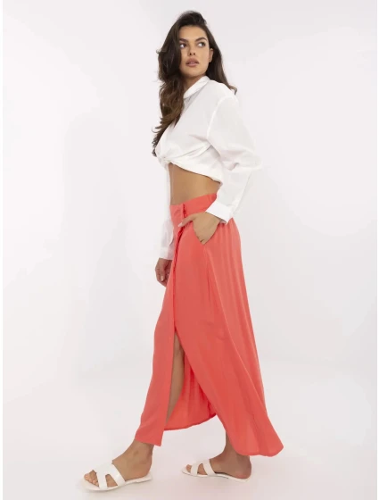 Sukně model 21273600 korálová - FPrice Sukně model 21273600 korálová - FPrice